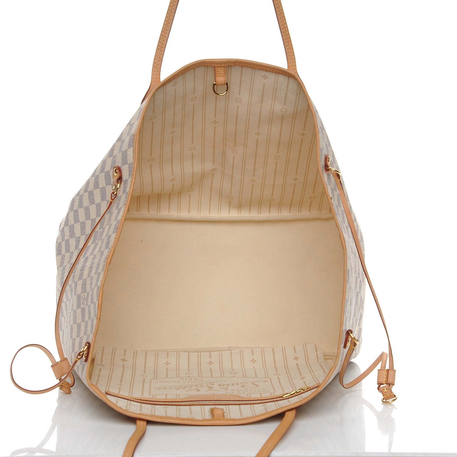 Louis Vuitton Damier Azur Neverfull GM 5 of 10