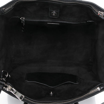 Prada Glace Calf Twin Pocket Tote Nero Black 5 of 6
