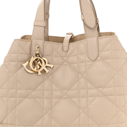 Christian Dior Calfskin Macrocannage Medium Toujours Tan 7 of 9