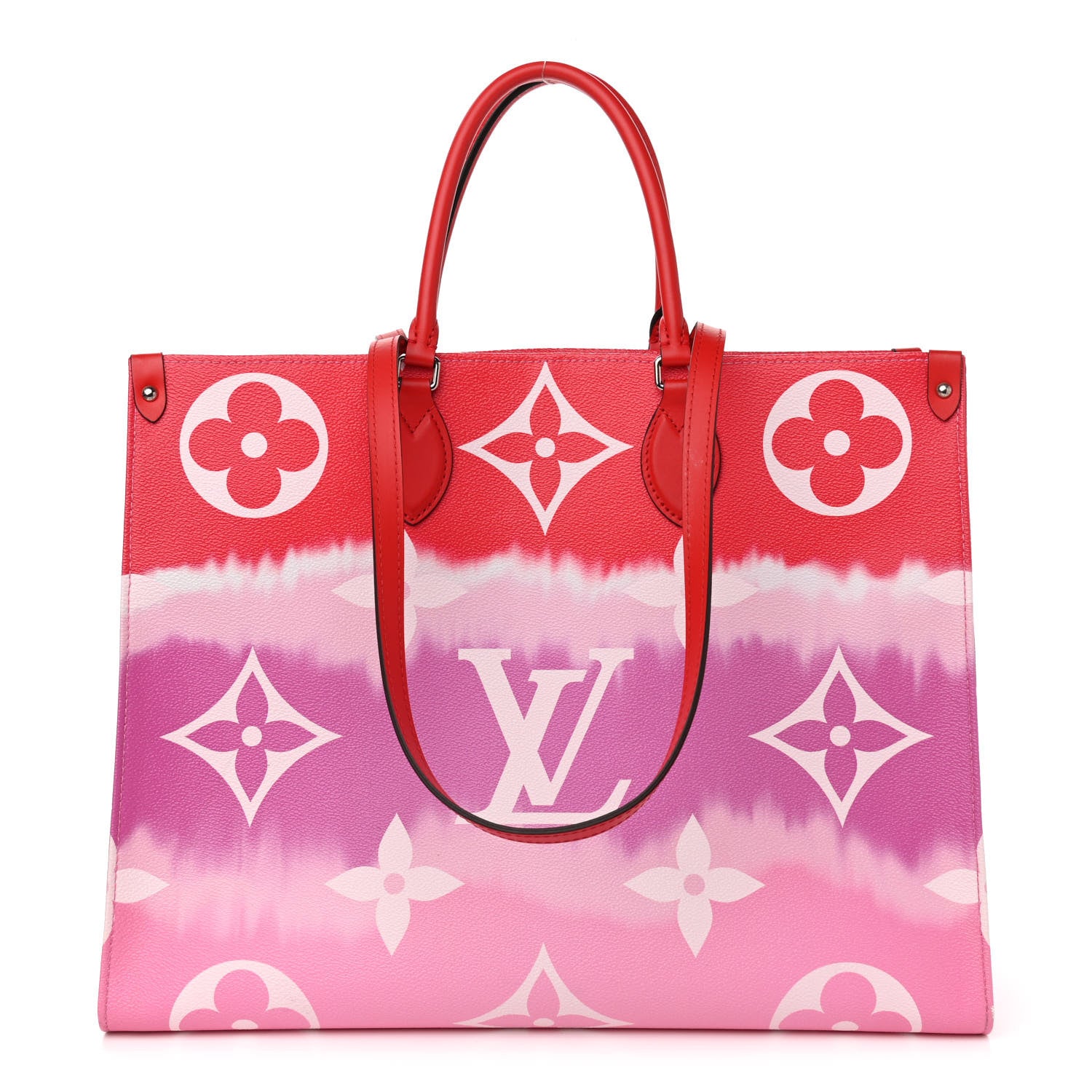 Louis Vuitton Monogram Escale Onthego GM Rouge 1 of 12