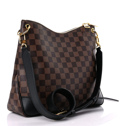 Louis Vuitton Damier Ebene Odeon MM Black 2 of 14