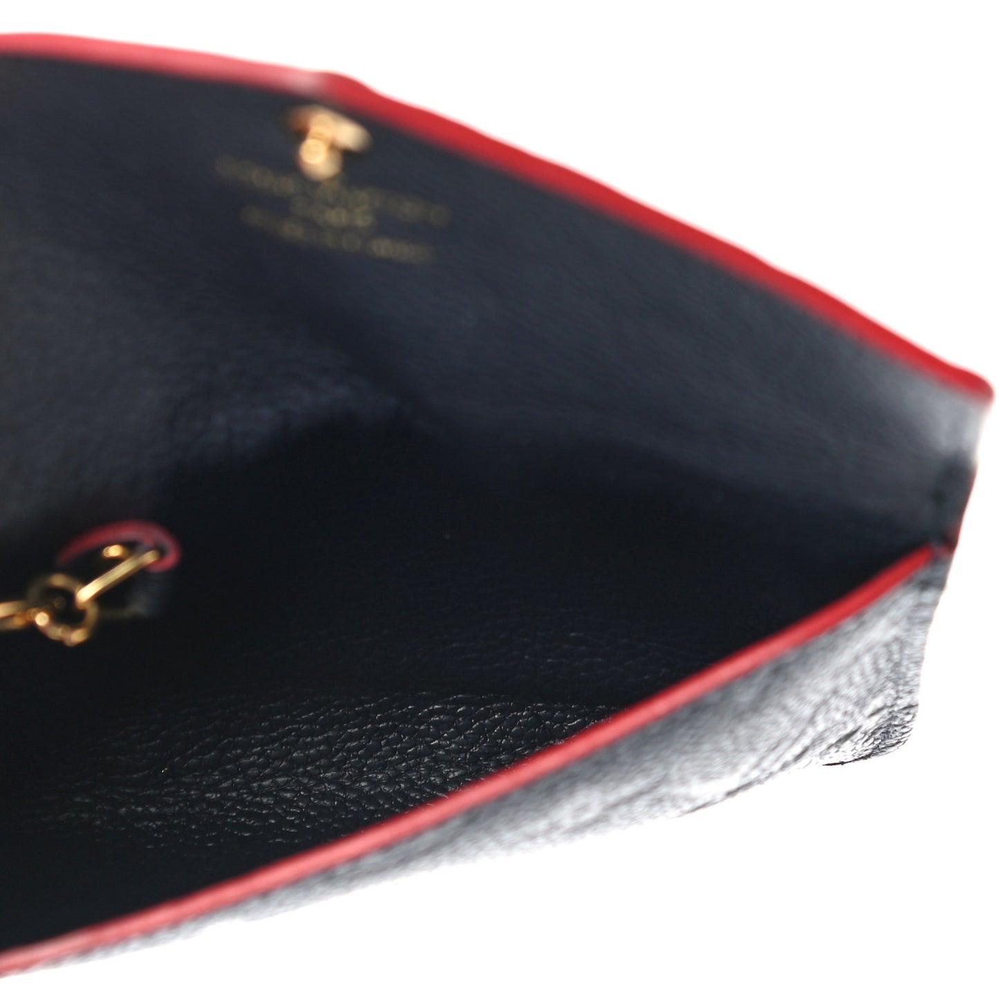 Empreinte Key Pouch Marine Rouge