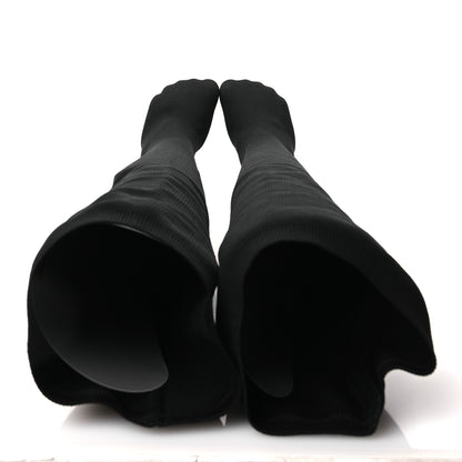 Balenciaga Knit Fetish Anatomic 110 Boots 39 Black 2 of 8