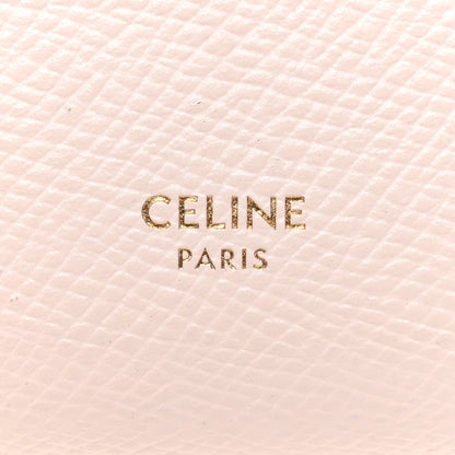 Celine Grained Calfskin Small Tri-Fold Wallet Light Pink 6 of 7
