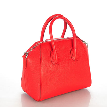 Givenchy Sugar Goatskin Mini Antigona Red 3 of 7