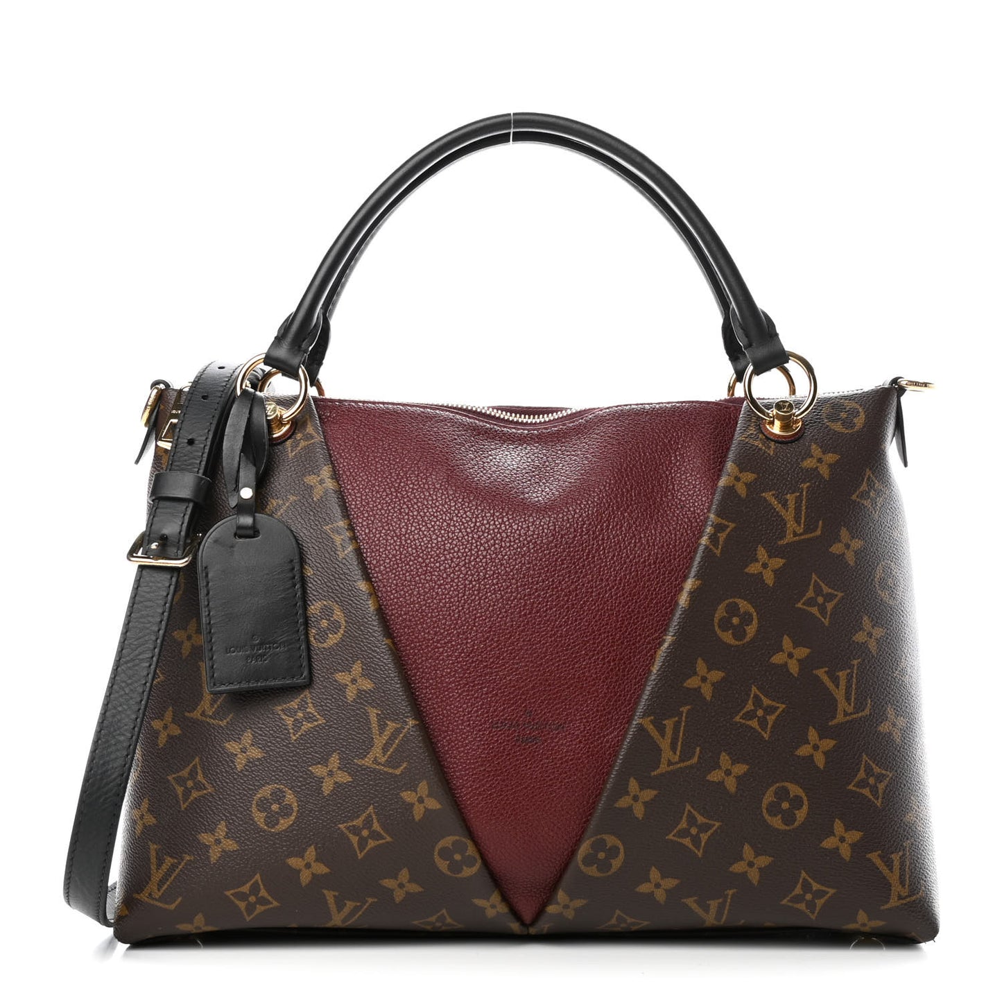 Monogram V Tote MM Bordeaux