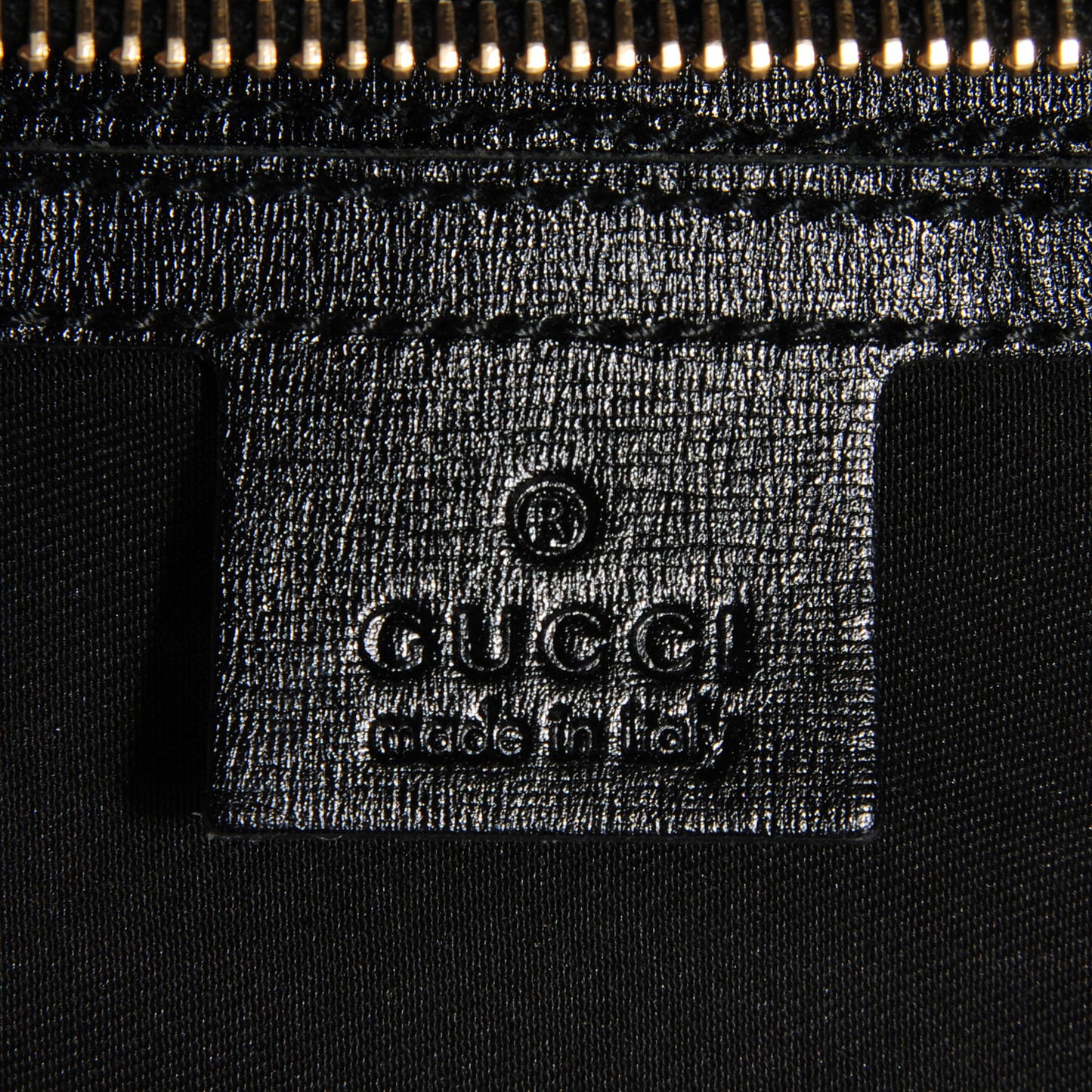 GG Plus Monogram Small Joy Boston Black White