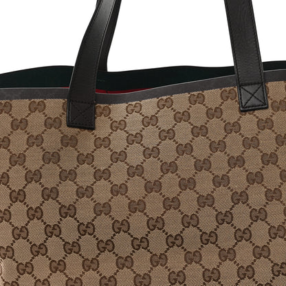 Gucci Monogram Medium Totissima Shopping Tote Beige Ebony 7 of 9