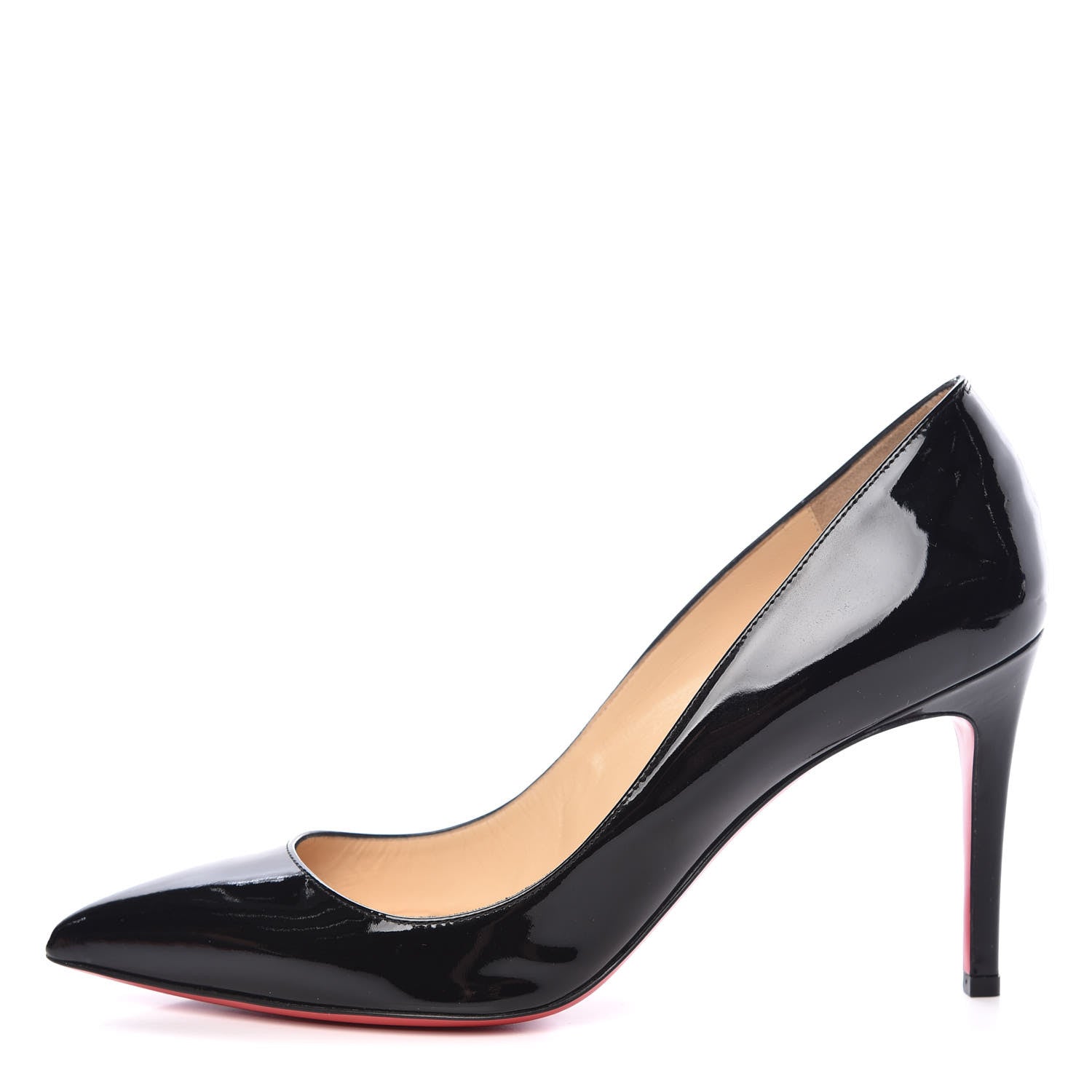 Christian Louboutin Patent Pigalle 85 Pumps 39.5 Black 1 of 12