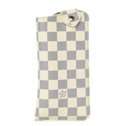 Louis Vuitton Damier Azur Sunglasses Case MM 1 of 7