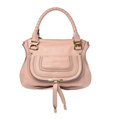 Chloe Calfskin Medium Marcie Satchel Pale Pink 1 of 10