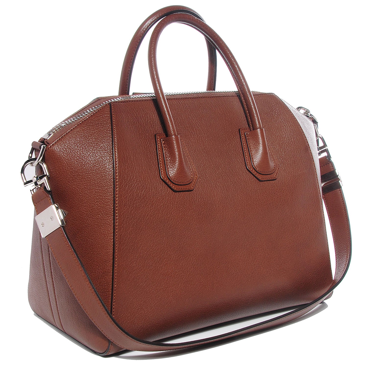Givenchy Sugar Grained Goatskin Medium Antigona Brown 3 of 10