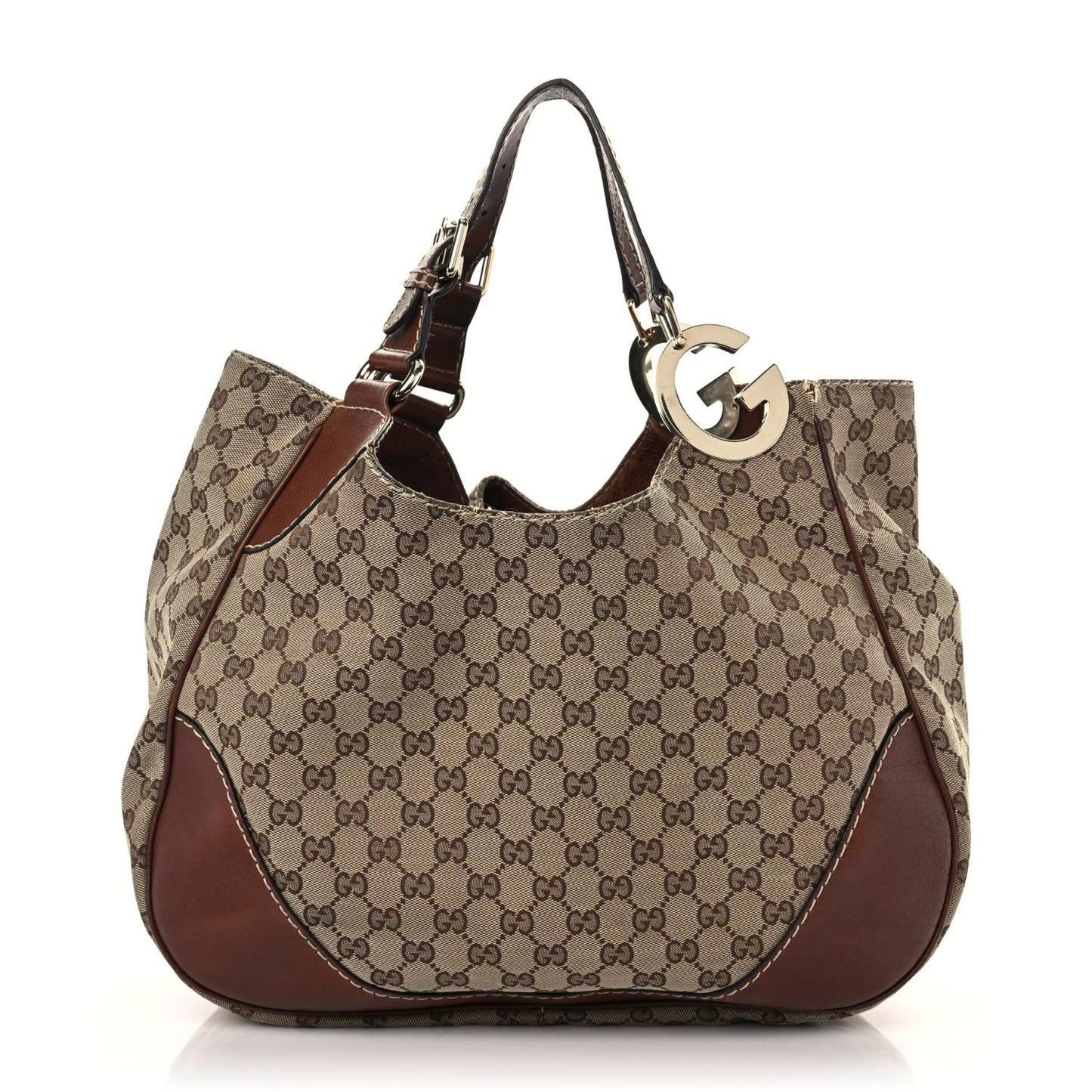 Monogram Medium Charlotte Hobo Brown