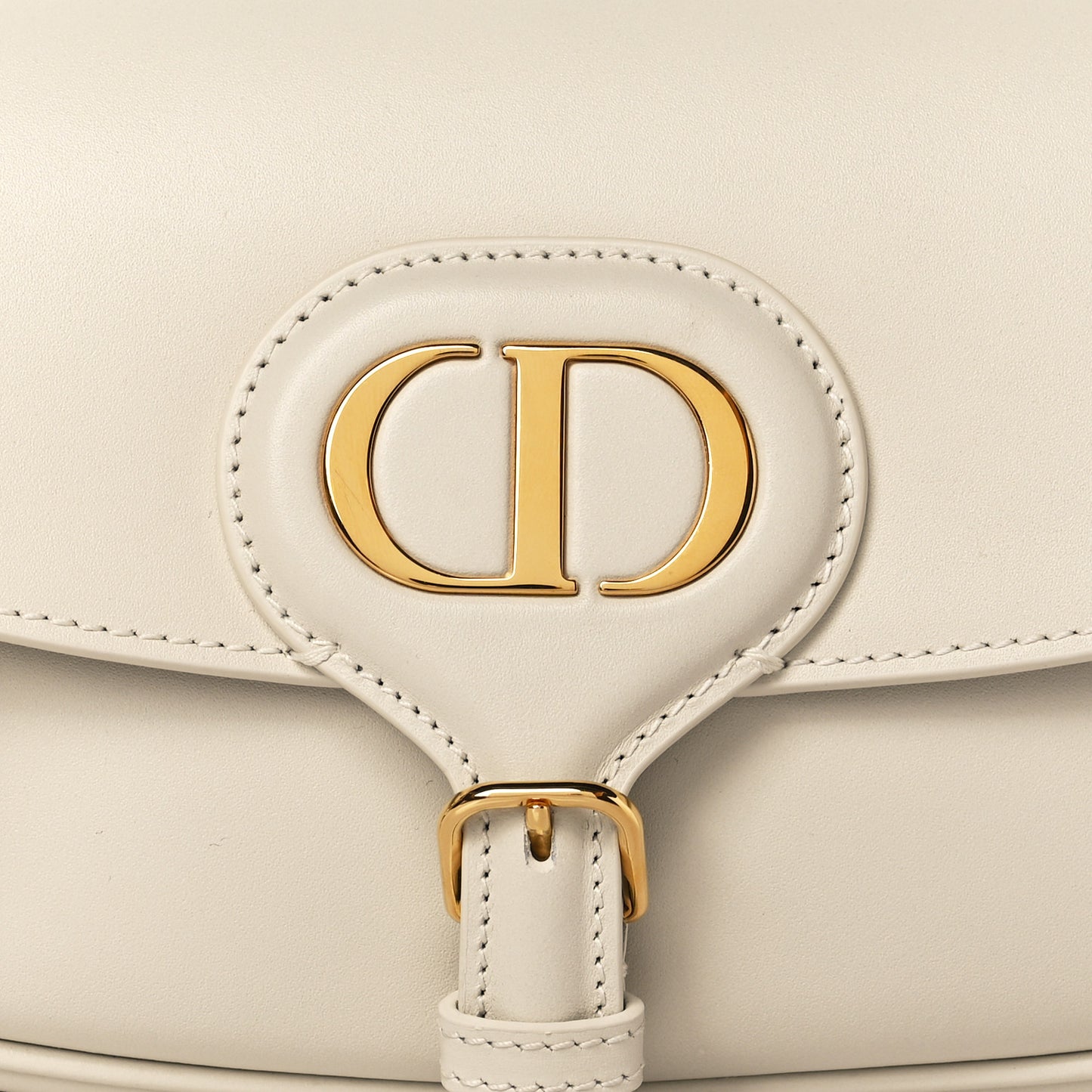 Box Calfskin East West Bobby Bag Latte