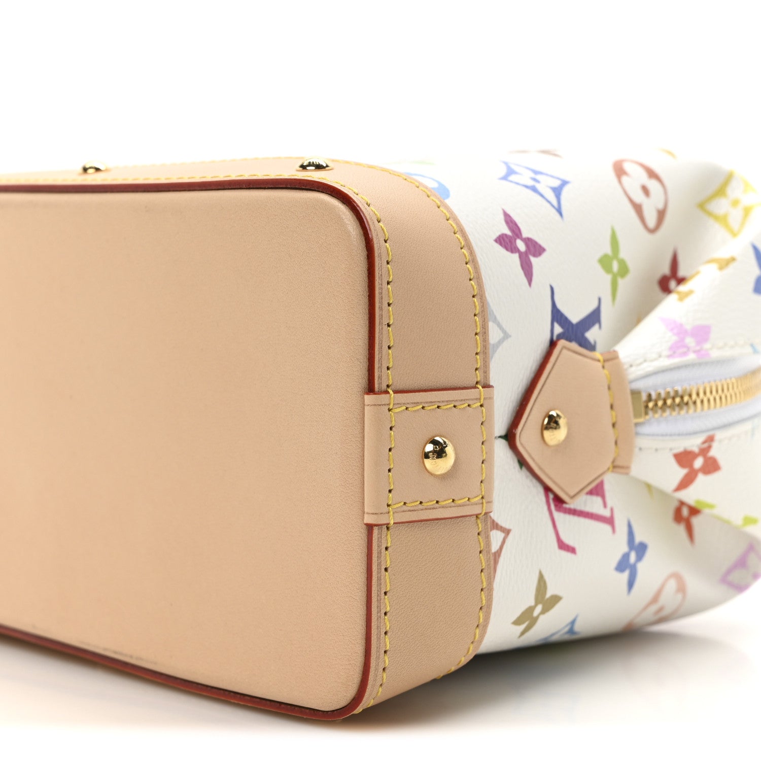 Louis Vuitton LV x TM Monogram Multicolor Cosmetic Pouch GM White 9 of 9