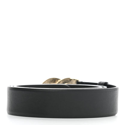 Chanel Calfskin Pearl Crystal CC Belt 85 34 Black 2 of 7