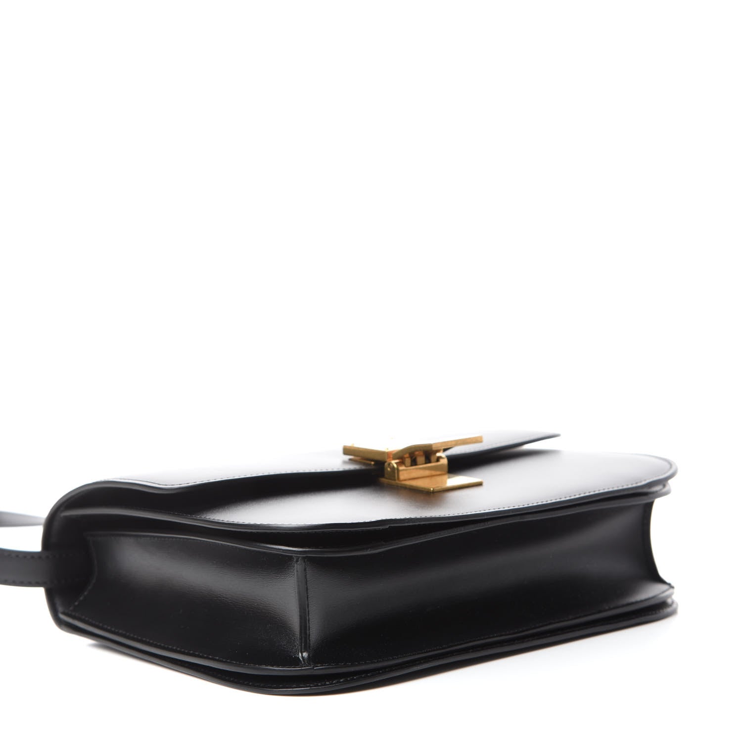 Celine Box Calfskin Medium Classic Box Flap Bag Black 4 of 10