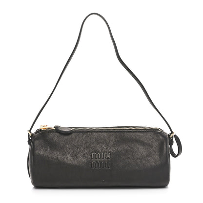 Miu Miu Nappa Mini Pouch Black 1 of 11