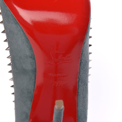 Christian Louboutin Suede Studded Anjalina 85 Pumps 39.5 Everest 5 of 8