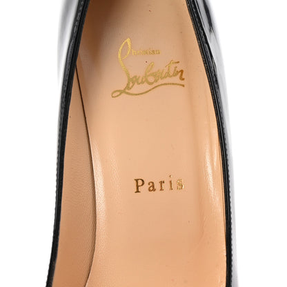 Christian Louboutin Patent New Simple 100 Pumps 39.5 Black 8 of 8