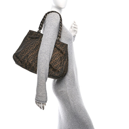 Fendi Zucca Mia Tote Tobacco 2 of 9