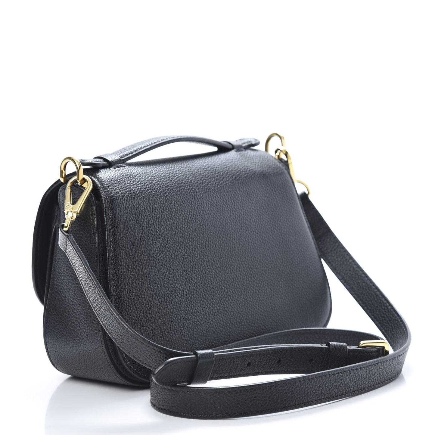 Grained Calfskin Vivienne NM Black