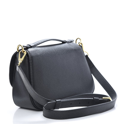 Louis Vuitton Grained Calfskin Vivienne NM Black 3 of 13