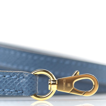 Hermes Epsom Mini Kelly Sellier 20 Deep Blue 30 of 35