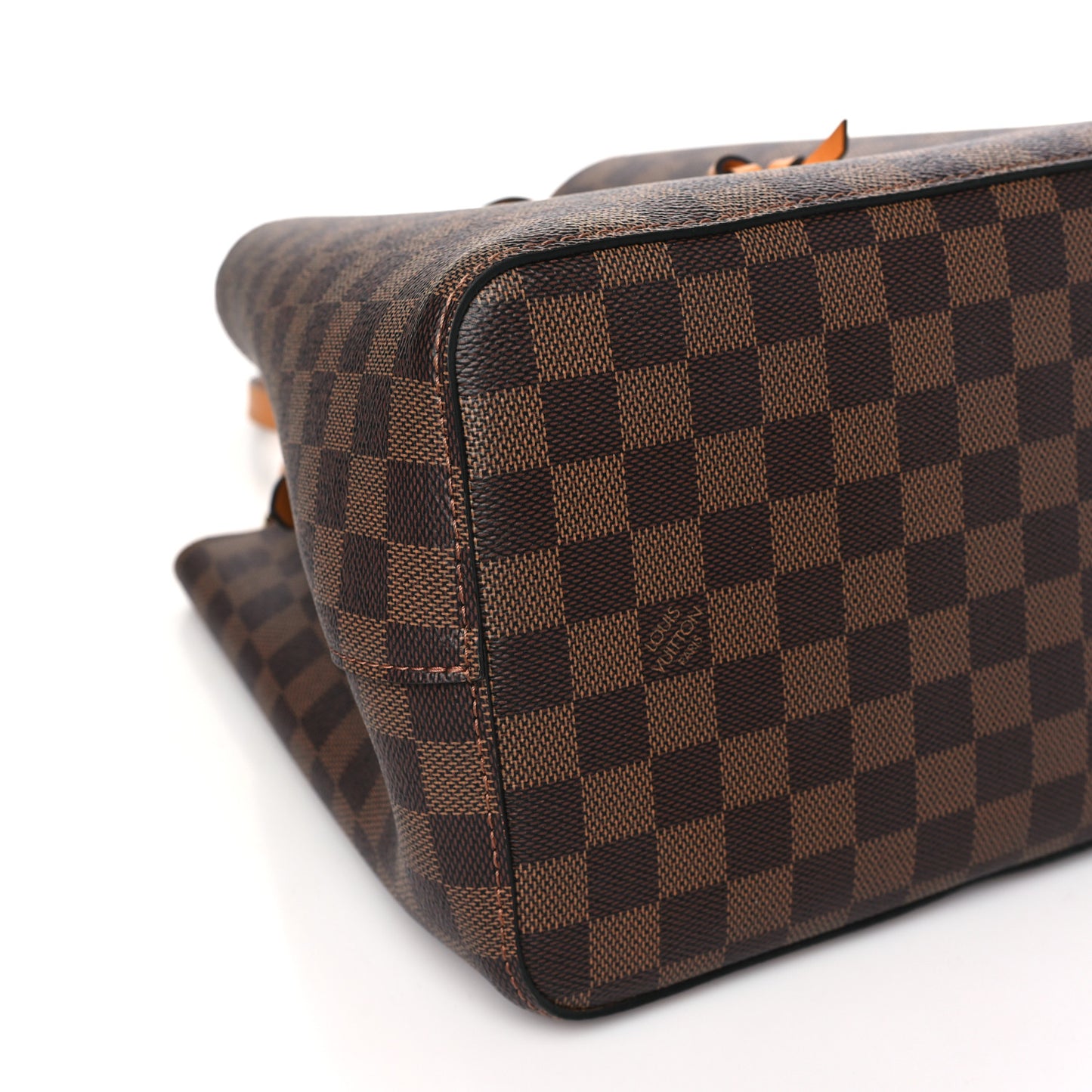 Damier Ebene Neonoe MM Safran