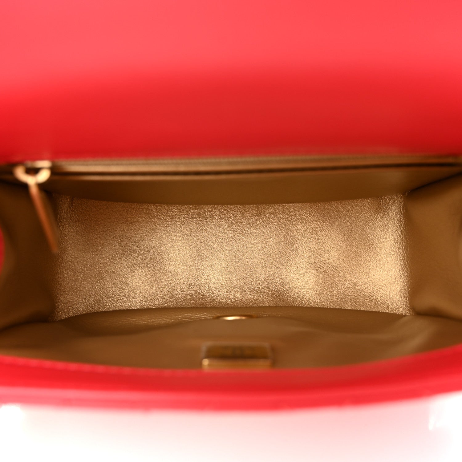 Chanel Lambskin Quilted Mini Pearl Crush Flap Red 5 of 11