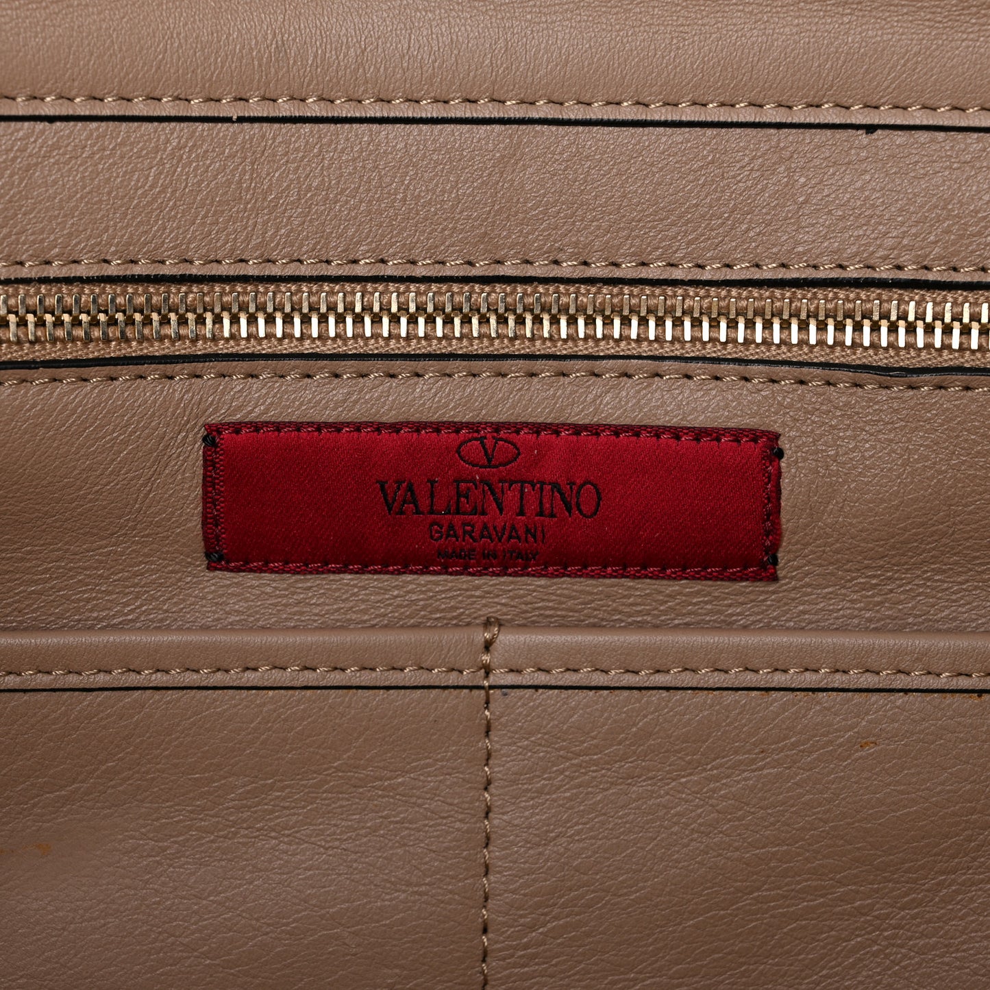 Vitello Medium Rockstud Tote Alpaca