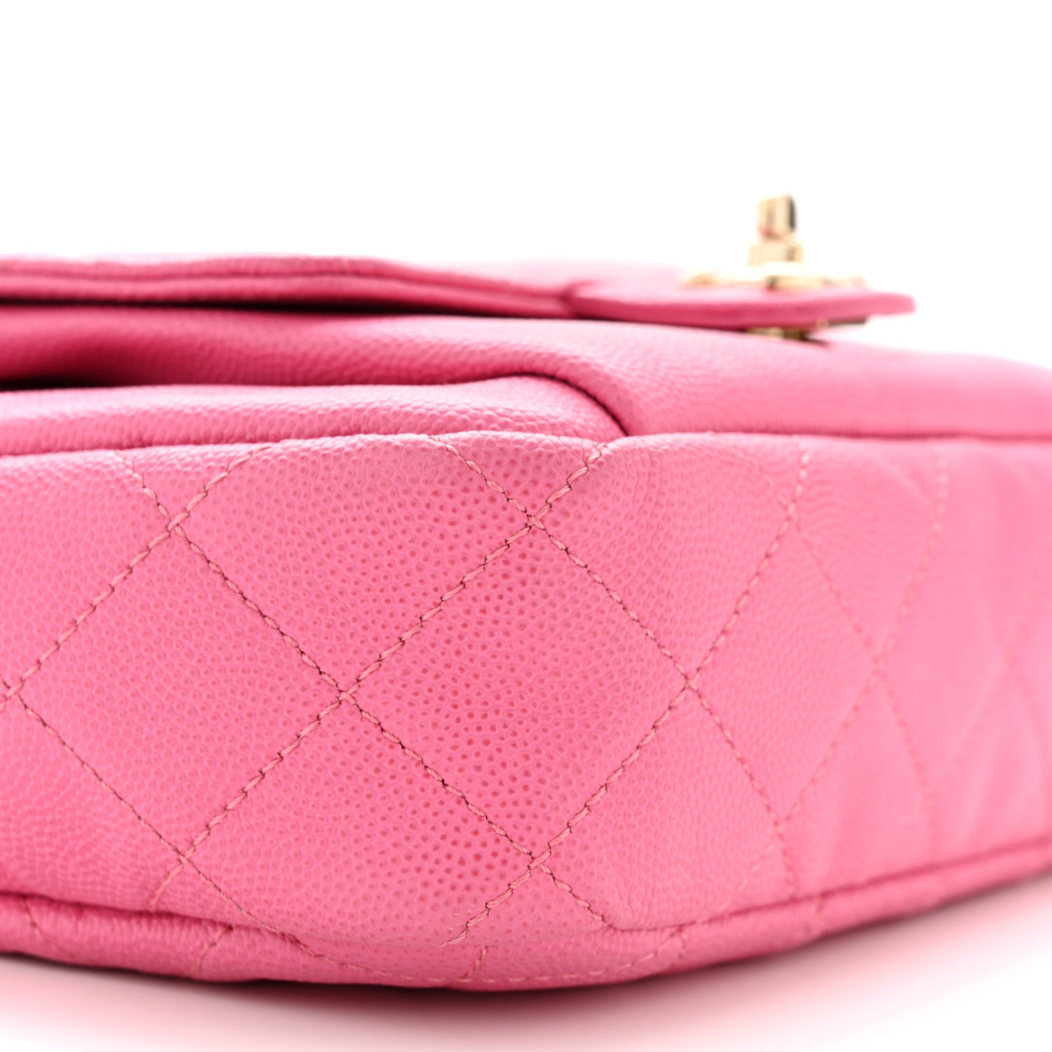 Chanel Caviar Quilted CC Day Camera Case Pink 9 of 10