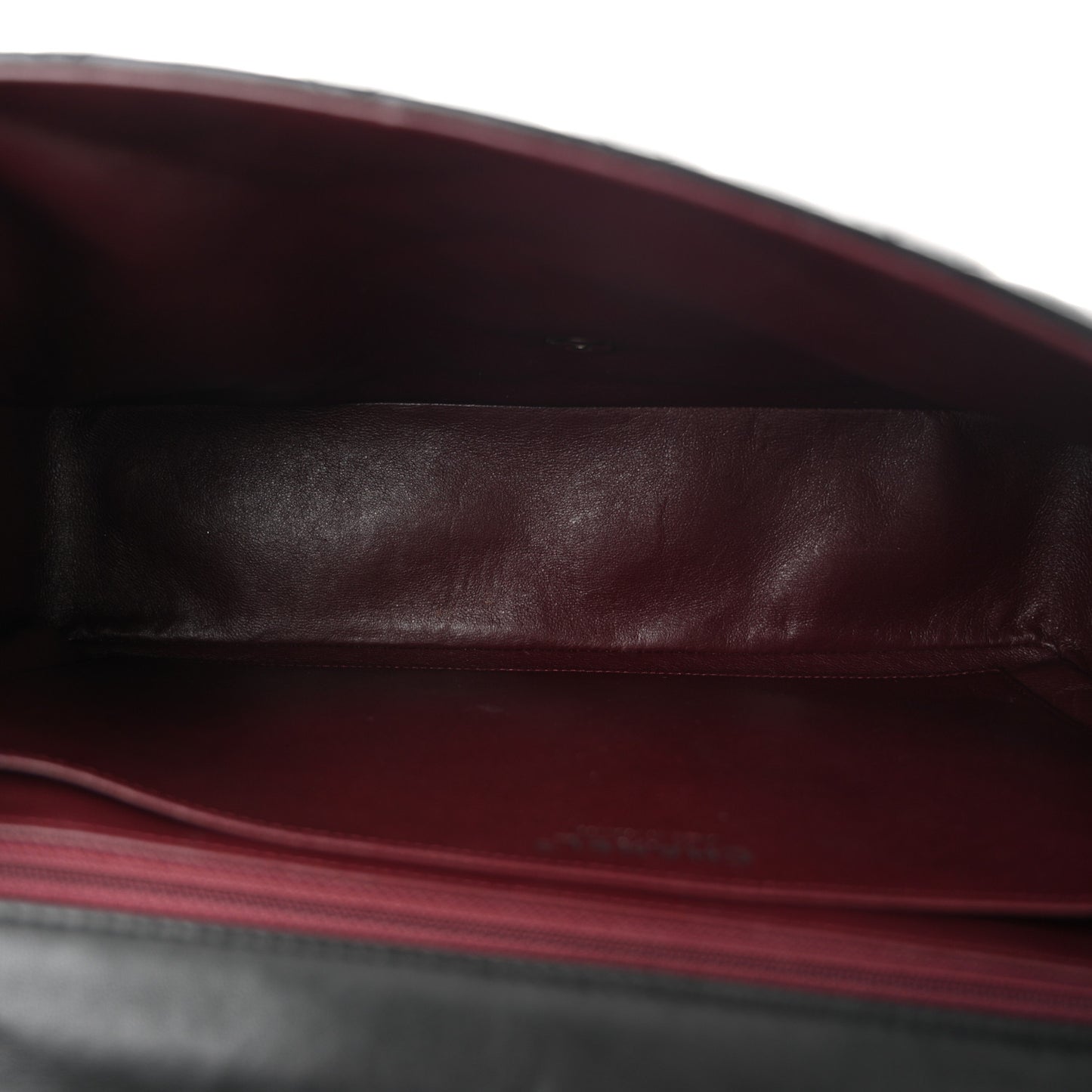Lambskin Quilted Maxi Single Flap Black