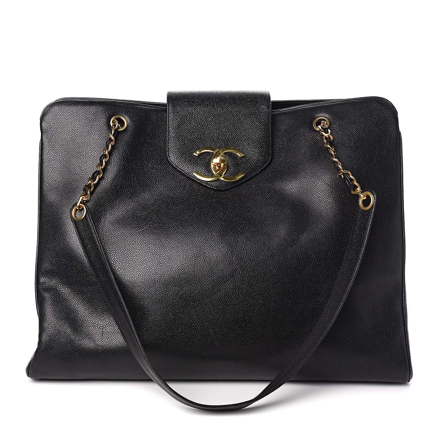 Chanel Caviar XL Weekender Bag Black 1 of 16