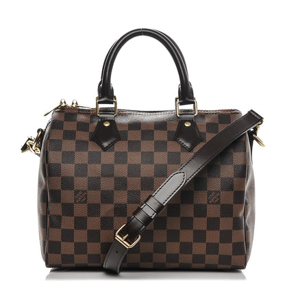 Louis Vuitton Damier Ebene Speedy Bandouliere 25 1 of 7
