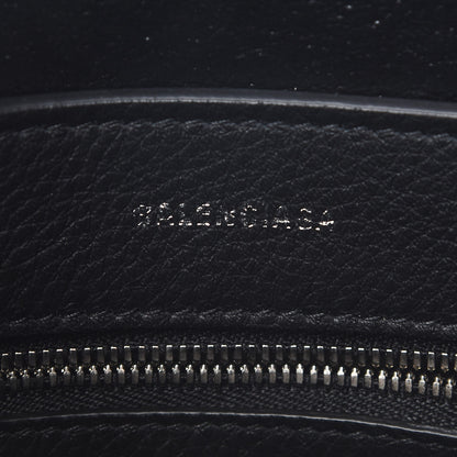 Balenciaga Smooth Calfskin Double Sided XXS Everyday Tote White Light Black 6 of 8