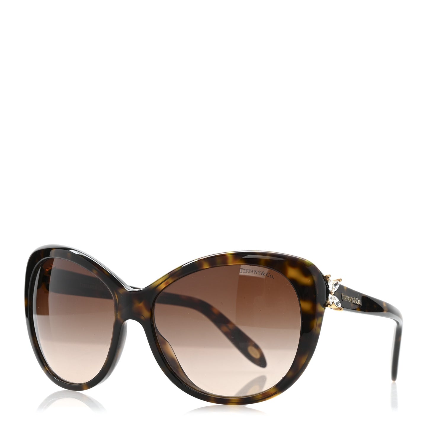 Acetate Crystal TF4048-B Sunglasses Tortoise