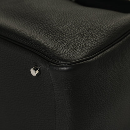 Hermes Taurillon Clemence Lindy 30 Black 11 of 12