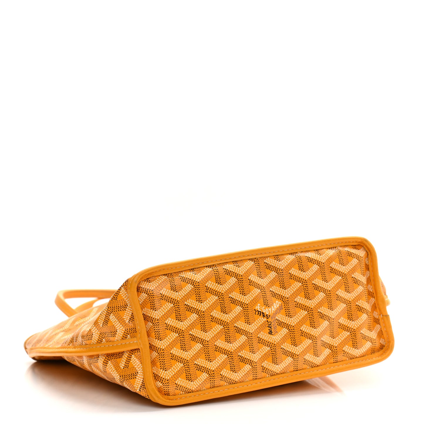 Goyardine Reversible Mini Anjou Yellow