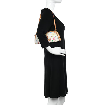 Louis Vuitton Monogram Multicolor Shirley White 2 of 10