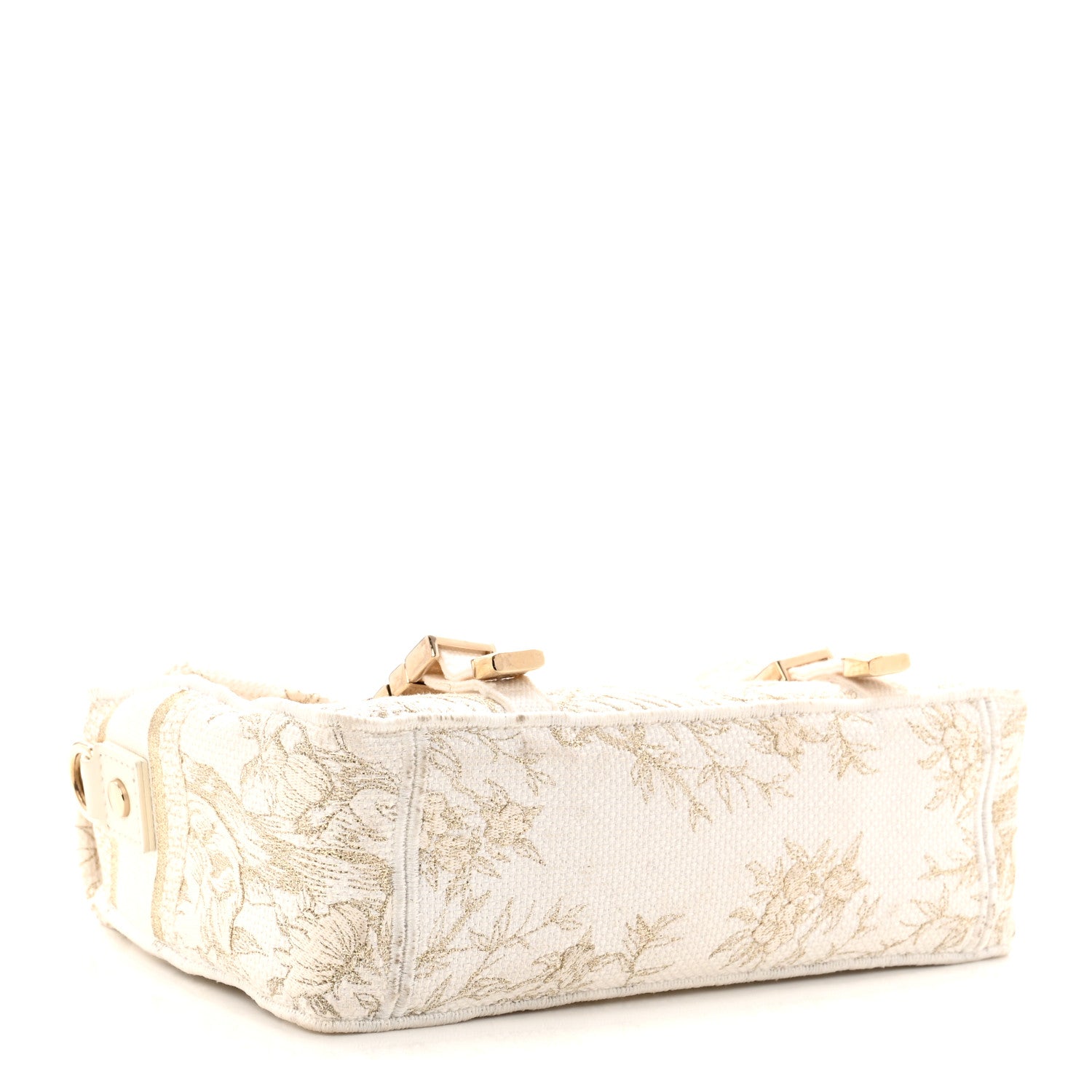 Christian Dior Canvas Diorcamp Messenger White Gold 4 of 10