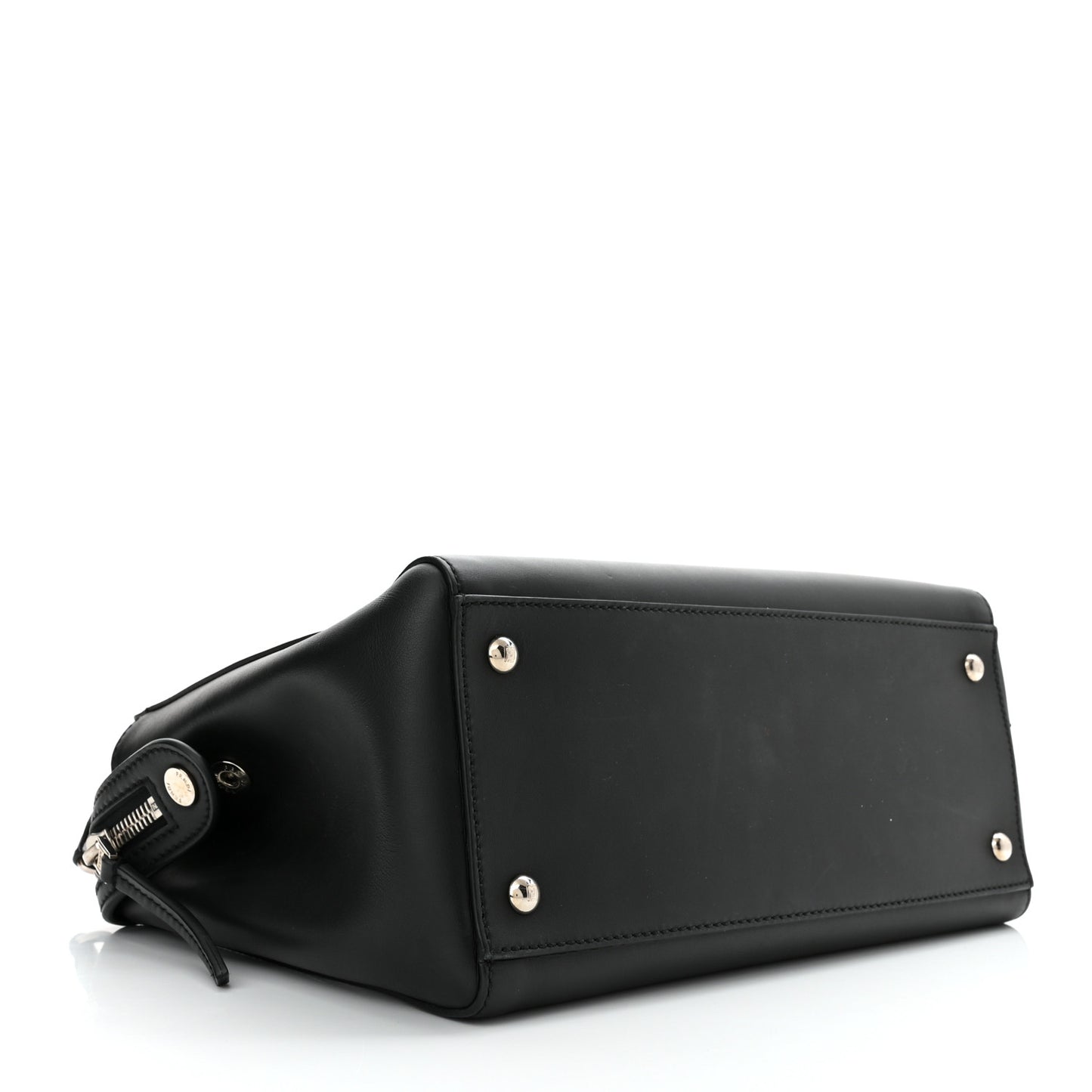 Vitello Baltico Dolce DotCom Satchel Black