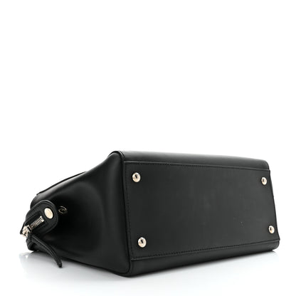 Fendi Vitello Baltico Dolce DotCom Satchel Black 3 of 11