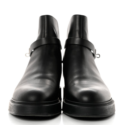 Hermes Calfskin Veo Ankle Boots 41.5 Black 2 of 9