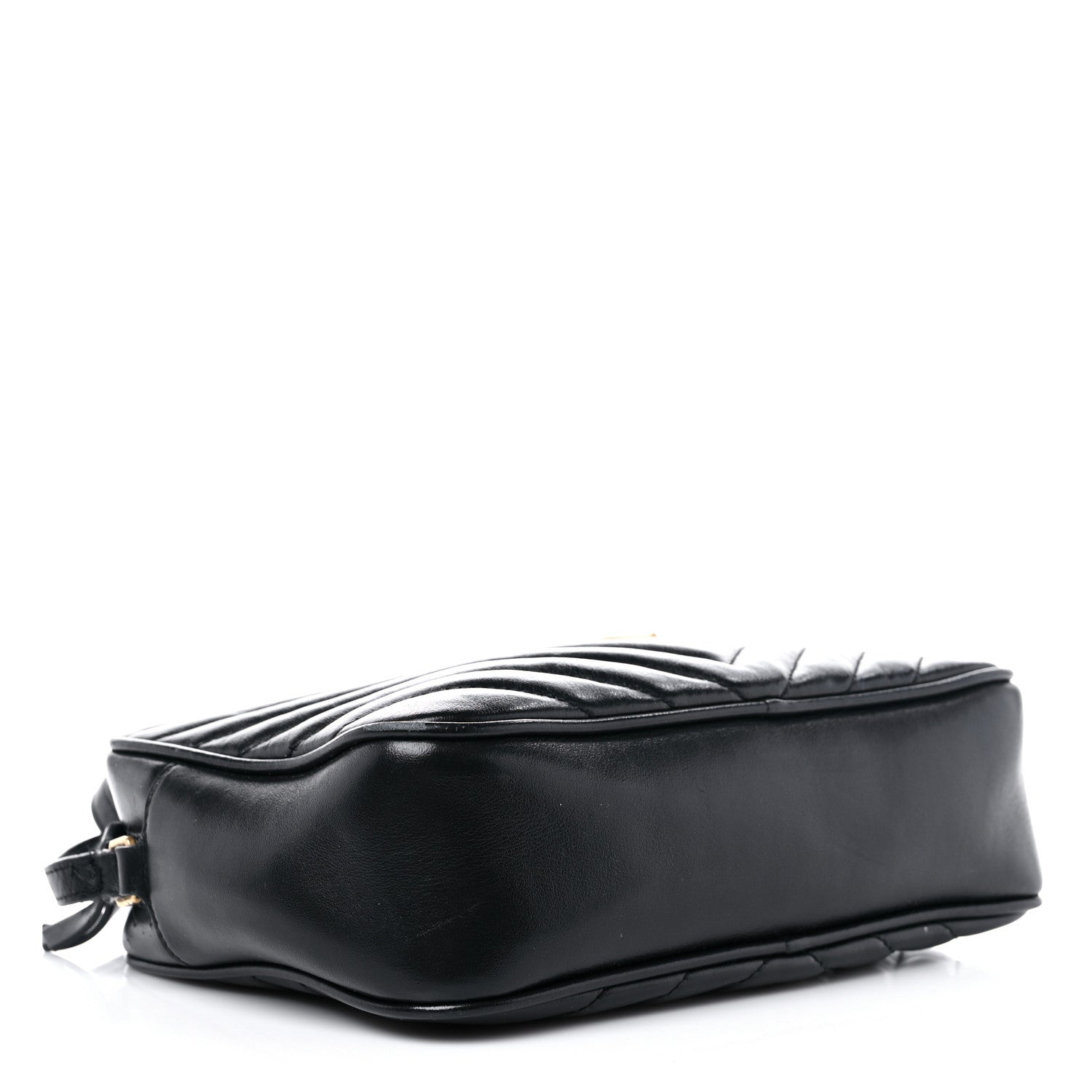 Saint Laurent Calfskin Matelasse Monogram Lou Camera Bag Black 4 of 18