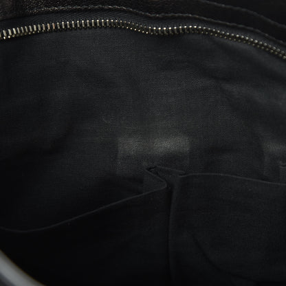 Balenciaga Chevre Silver Metallic Edge Hardware City Black 13 of 13