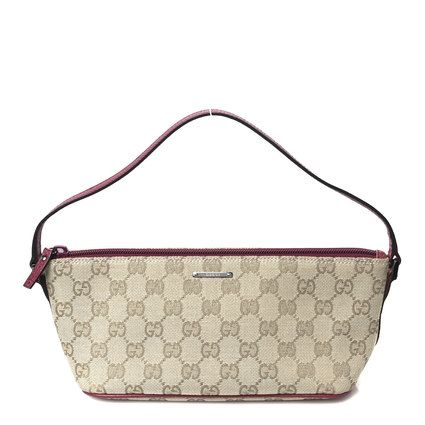 Monogram Boat Pochette Dark Pink