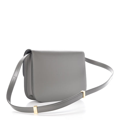 Celine Box Calfskin Medium Classic Box Flap Bag Zinc 3 of 7