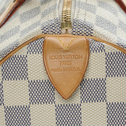 Louis Vuitton Damier Azur Speedy 30 6 of 10