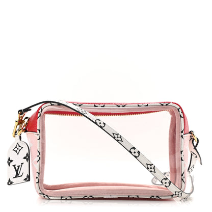 Louis Vuitton Monogram Giant Beach Pouch Rouge 1 of 7